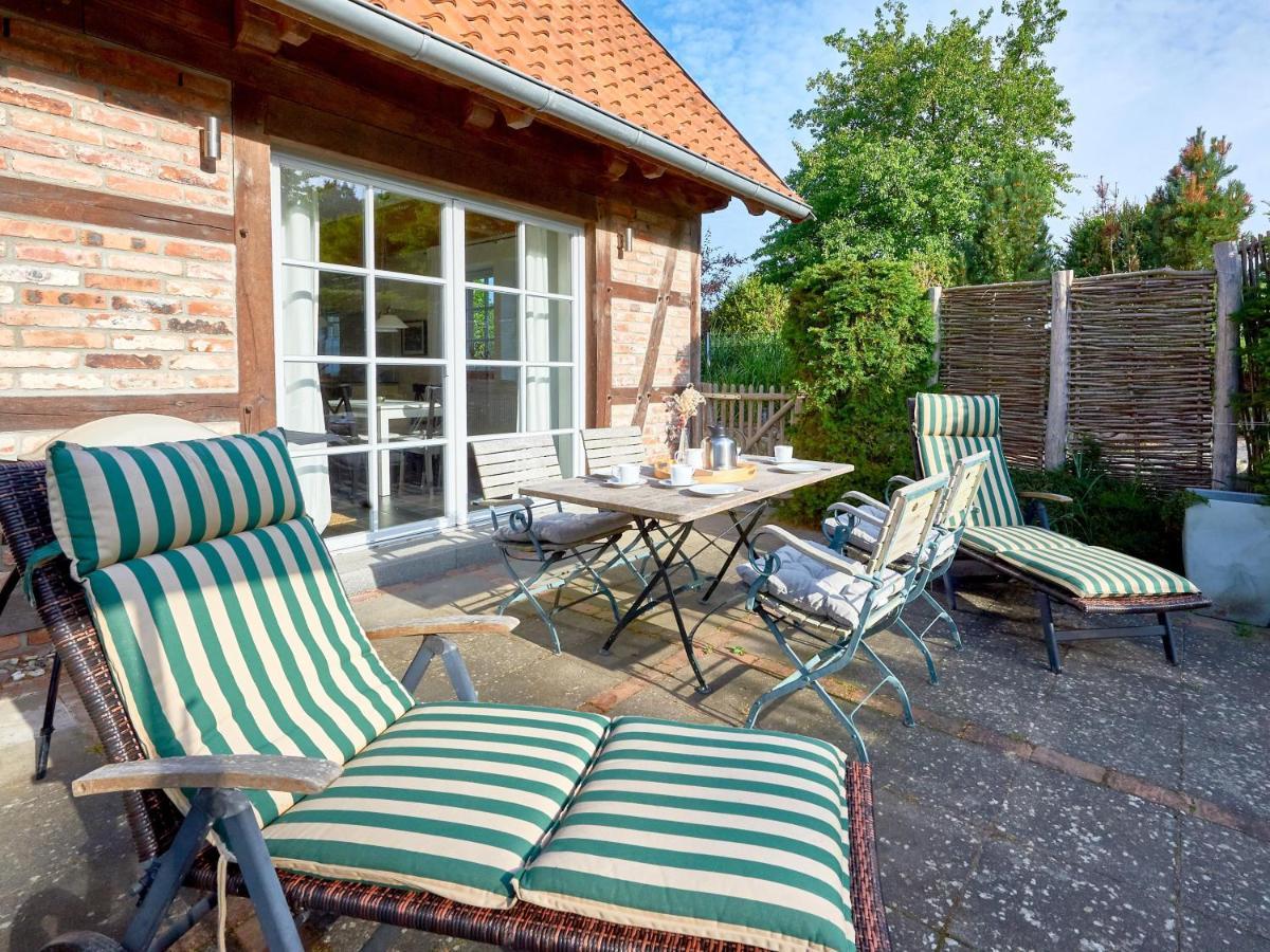 Fachwerkhaeuser Seedorf - Haushaelfte "Sophie Charlott" Mit Kamin Und Terrasse エクステリア 写真