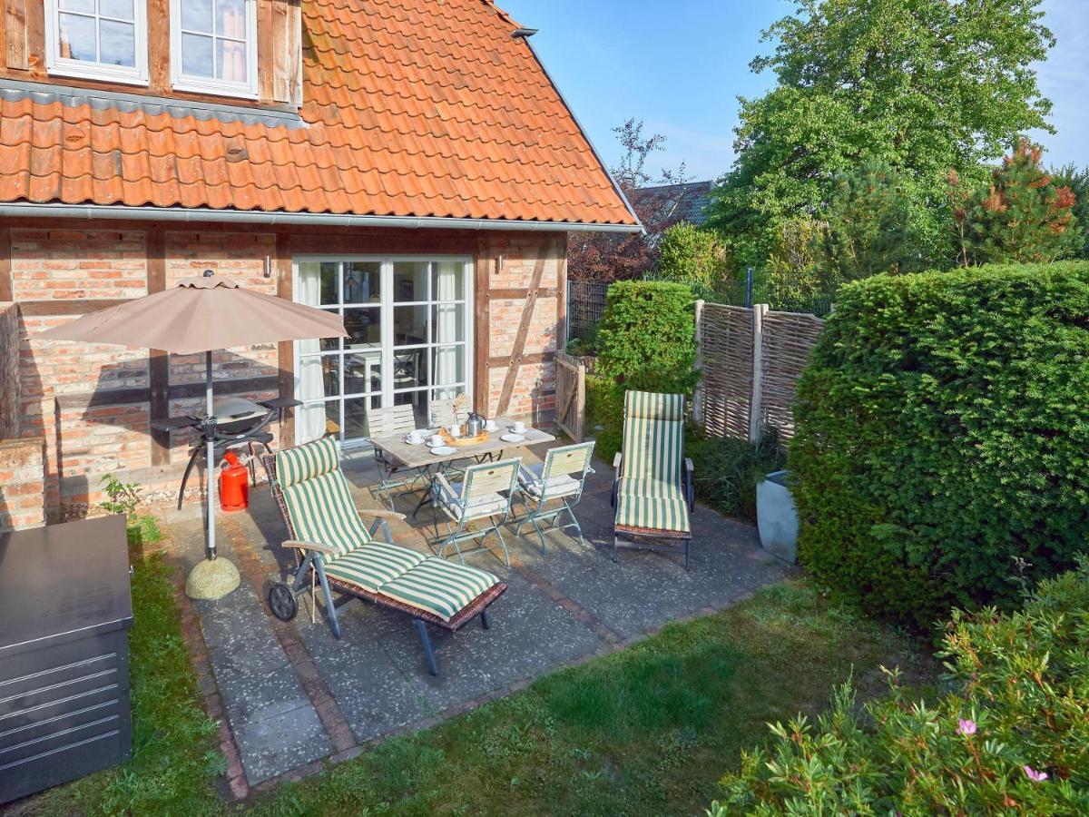 Fachwerkhaeuser Seedorf - Haushaelfte "Sophie Charlott" Mit Kamin Und Terrasse エクステリア 写真