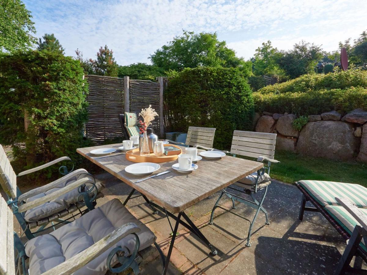 Fachwerkhaeuser Seedorf - Haushaelfte "Sophie Charlott" Mit Kamin Und Terrasse エクステリア 写真