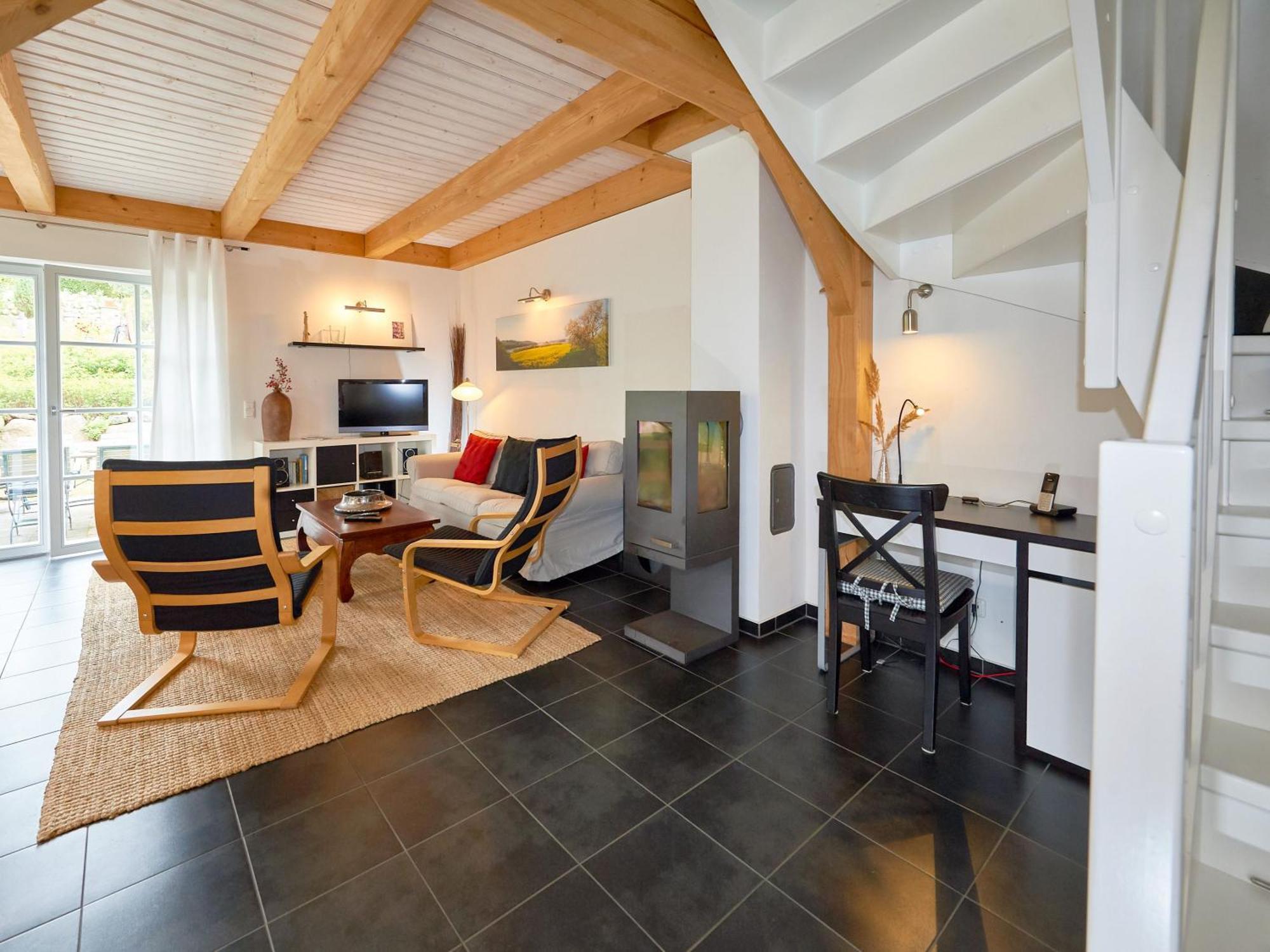 Fachwerkhaeuser Seedorf - Haushaelfte "Sophie Charlott" Mit Kamin Und Terrasse エクステリア 写真